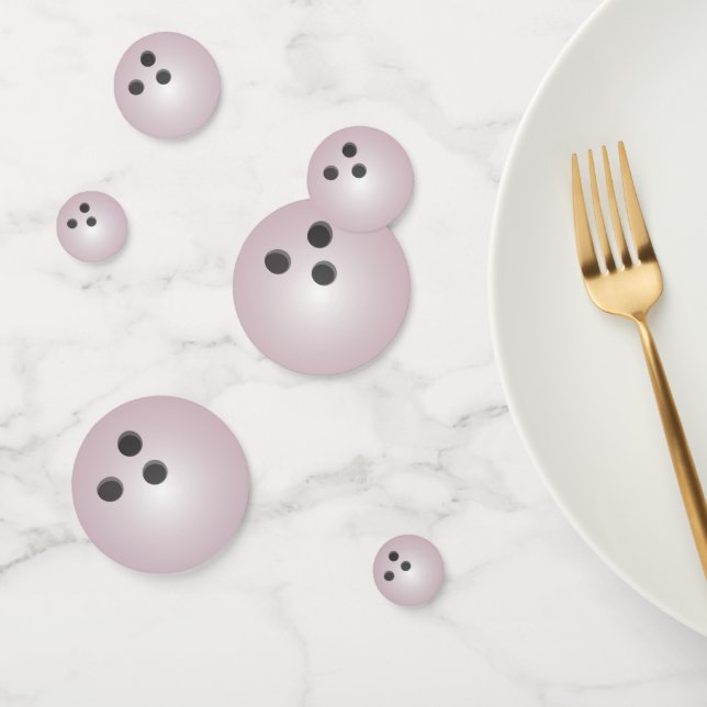 Confeti Bolera rosada (Grupo)