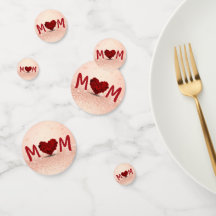 Bouquet de corazón Rosa del Día de la Madre