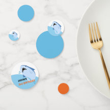 Boy Shark Birthday Party Suministra a los niños De