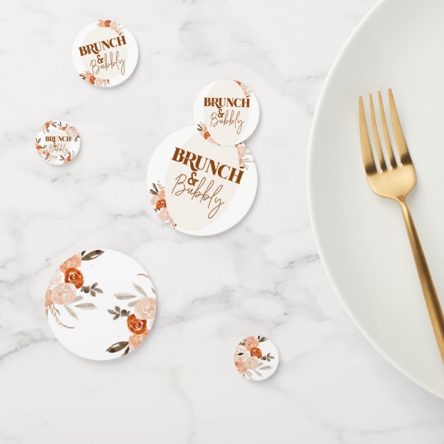 Confeti Brunch & Bubbly, ducha de novias, sopa de novia fl (Grupo)