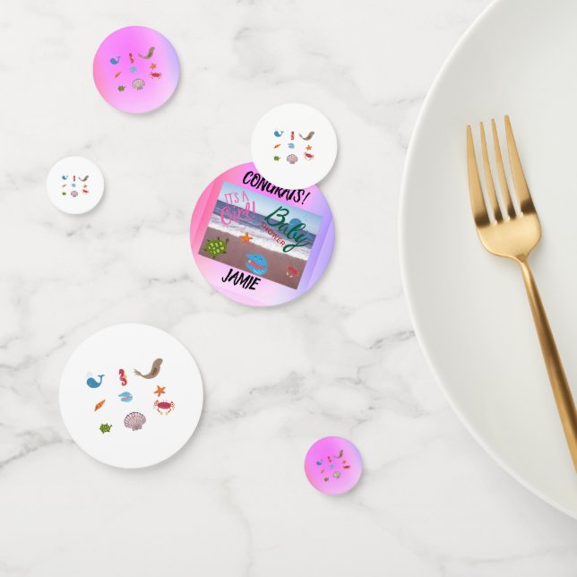 Confeti Bucear en el amor: Un evento de temática marina pa (Grupo)