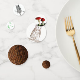 Confeti Búho y bosque