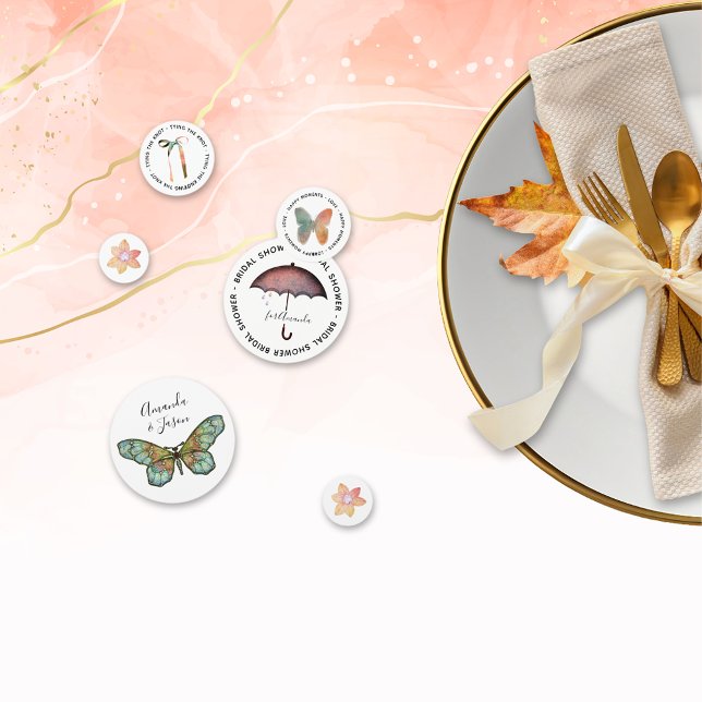 Confeti Butterfly Theme Bridal Shower (Subido por el creador)