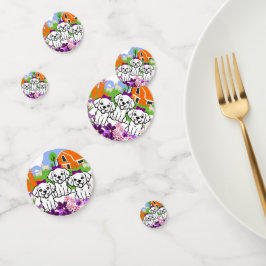 Confeti Cachorros Blancos