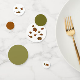 Confeti Caer en hojas