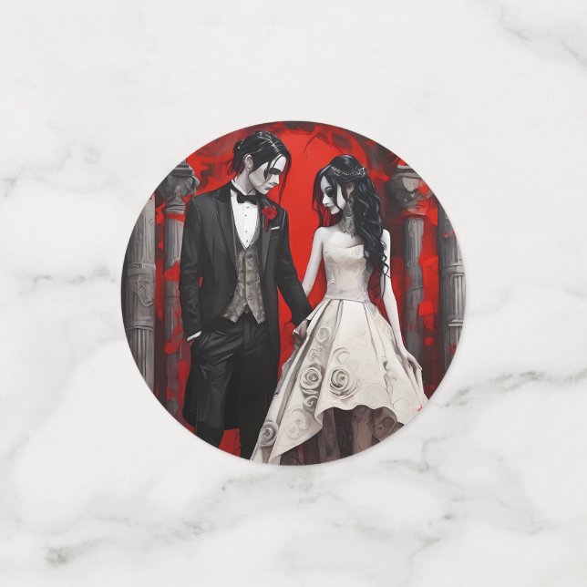 Confeti caja para vino (Anverso pequeño)