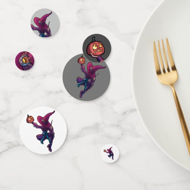 Confeti Calabaza pequeña (Grupo)