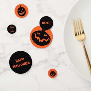 Confeti Calabazas de Creepe Halloween