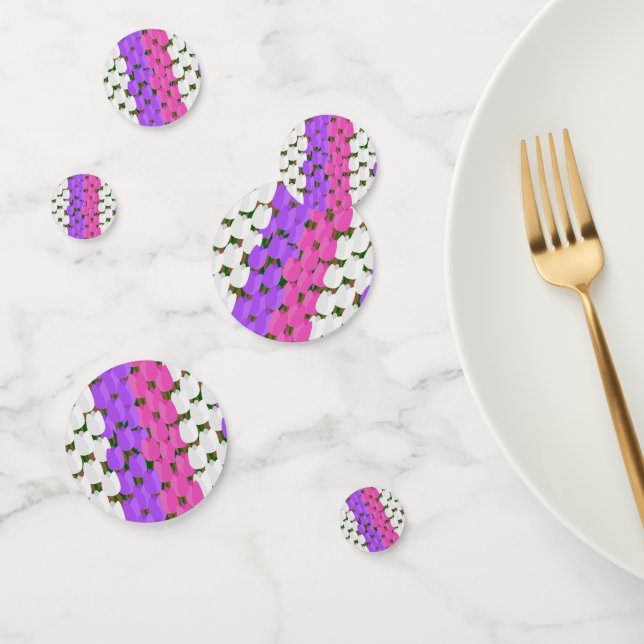 Confeti Campo Tulip de primavera (Grupo)