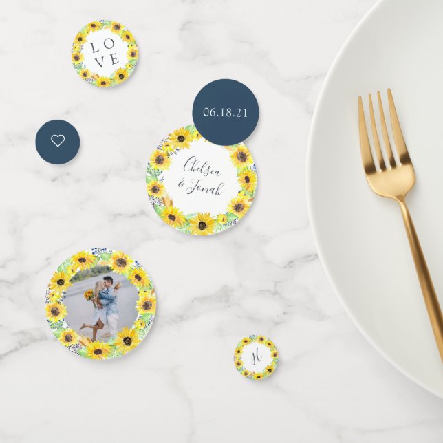 Confeti Campos de flores (Grupo)