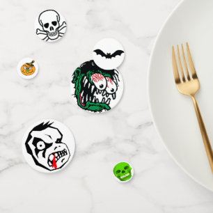 Confeti Caracteres de Halloween