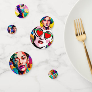 Confeti Caras LGBTQI