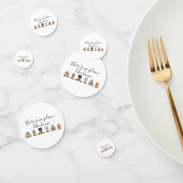 Confeti Casa Abierta del Día de Cierre Inmobiliario (Grupo)