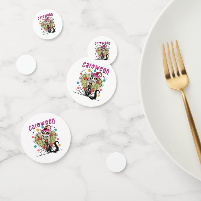 Confeti Catoween Halloween (Grupo)