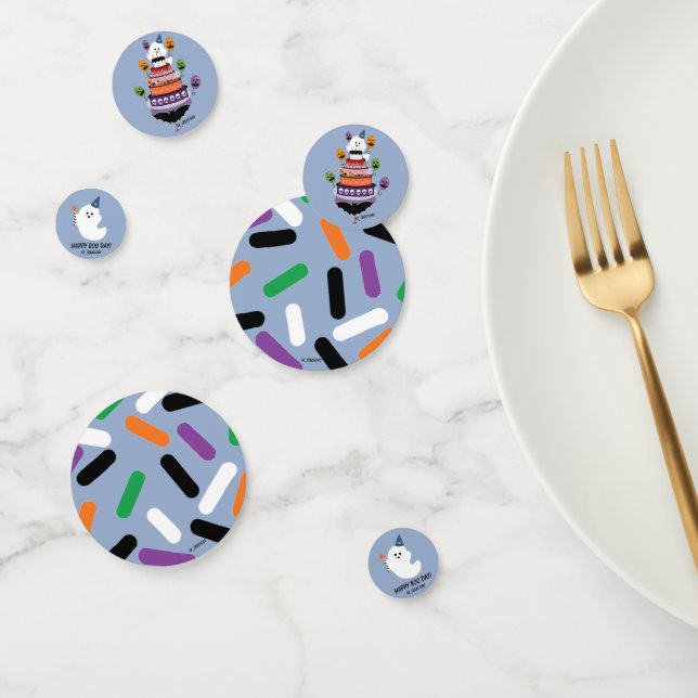 Confeti Celebración del Boo Day de Ghostie (Grupo)