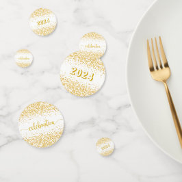Confeti Celebración del Oro de Año Nuevo