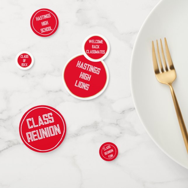 Confeti ¡Celebren! Contenedor de la tabla de reuniones de  (Grupo)