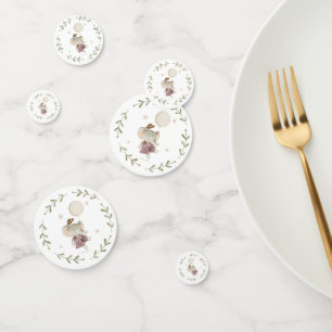 Confeti Chica Adorable Elefante Boho Bebé Bebé Fantasal Bo