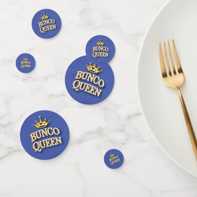 Confeti Chicas de Bunco Queen Fiesta (Grupo)