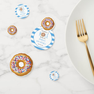 Confeti Chicas de Donut Modernas Baby Shower Sprinkle