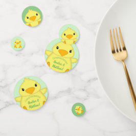 Confeti Chick Baby Shower Green
