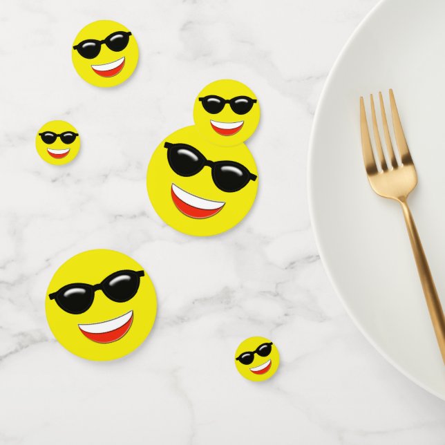 Confeti Chill Guay Sungafas Emoji (Grupo)