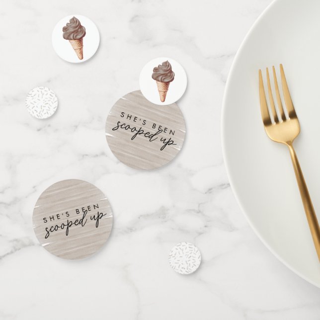 Confeti Chocolate para Despedida de Soltera: La Han Levant (Grupo)