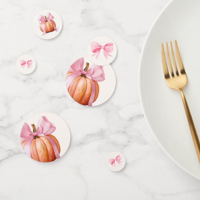 Confeti Cinta de Baby Shower de calabaza pequeña - Salem r (Grupo)