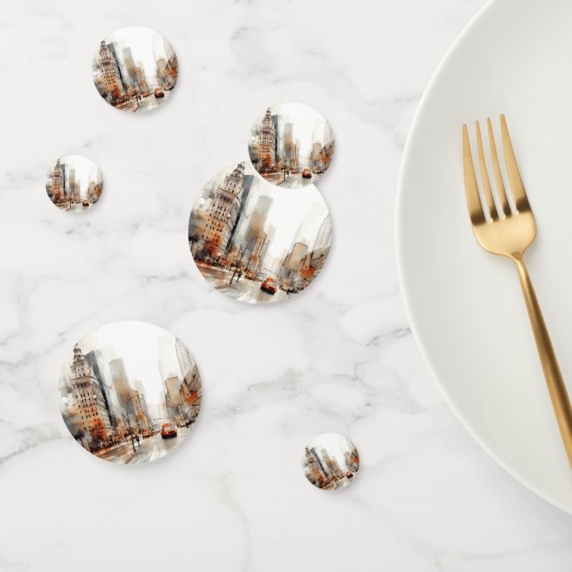 Confeti Ciudad de Nueva York (Grupo)