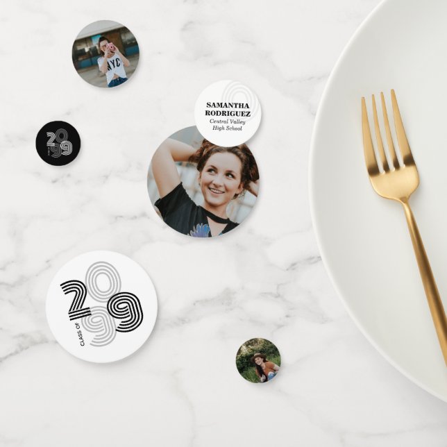 Confeti Clase de foto principal de Black Retro (Grupo)