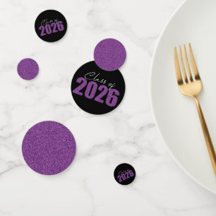 Confeti Clase Purpurina púrpura de 2026