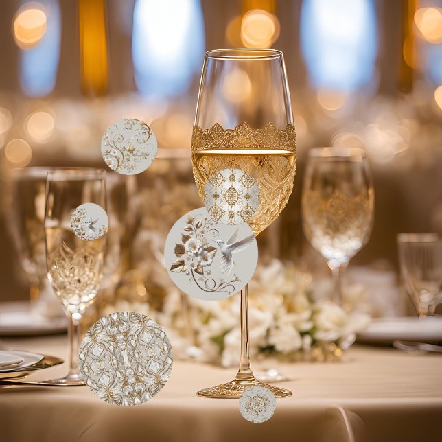 Confeti Colibrí blanca (Subido por el creador)