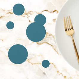 Confeti Color sólido azul verde azulado