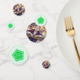 Confeti Coloridas estrellas Boys tercer cumpleaños