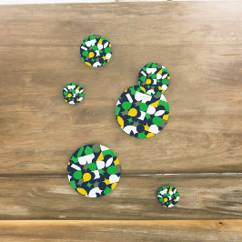 Confeti Coloridas Formas Geo