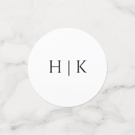 Confeti Confettii de plantilla