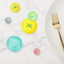 Confeti Contar como un fiesta de botón