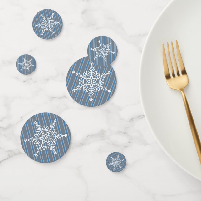 Confeti Copo de Nieve Divertido y Elegante (Grupo)