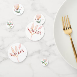 Confeti Coquette bow Florals Baby Shower