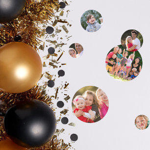 Confeti Crear Texto de Foto Personalizado Cumpleaños Boda