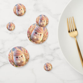 Confeti Crema De Hielo Elegante