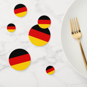 Confeti Cuadro de diálogo con bandera de Alemania