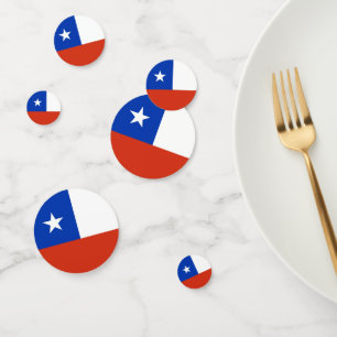 Confeti Cuadro de diálogo con bandera de Chile