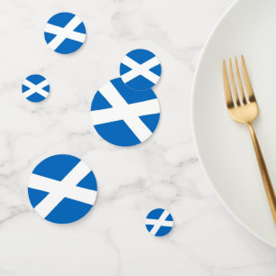 Confeti Cuadro de diálogo con bandera de Escocia, Reino Un