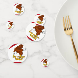 Confeti Cuadro de diálogo con el pabellón de Samoa America