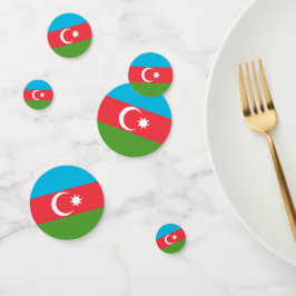 Confeti Cuadro de diálogo con la bandera de Azerbaiyán