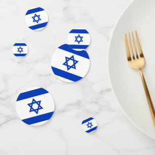 Confeti Cuadro de diálogo con la bandera de Israel
