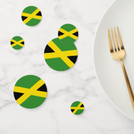 Confeti Cuadro de diálogo con la bandera de Jamaica