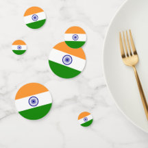 Cuadro de diálogo con la bandera de la India