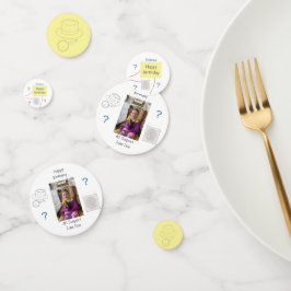 Confeti Cumpleaños de la Junta para la resolución de críme